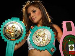 La campeona mundial mosca del Consejo Mundial de Boxeo, Mariana Juárez. MEXSPORT  /