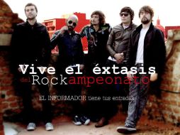 La banda capitalinos Zoé encabeza la gira que llega a la perla tapatía. A.OROZCO  /