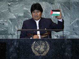 Evo Morales denunció que 'el imperialismo busca controlar fuentes de energía en todo el mundo'.REUTERS  /