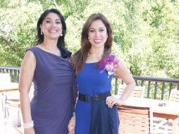 Mercedes Zúñiga de Silva y Ana Mercedes Silva.  /