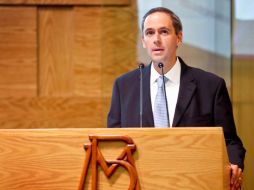 El director de Medición Económica del Banco de México fue parte del foro Tendencias Turísticas de Vanguardia. ARCHIVO  /