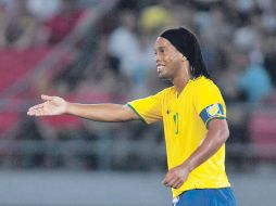 Ronaldinho será de los jugadores más experimentados en el Scratch. MEXSPORT  /