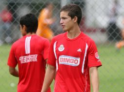 Carlos Fierro jugará como titular contra ''La máquina''. A.HINOJOSA  /