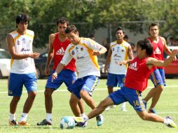 El equipo del 'Tuca' Ferreti entrena arduamente para su encuentro en el estadio Universitario. MEXSPORT  /