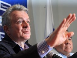 El aspirante a la presidencia del PAN, Santiago Creel, dijo que no comprometará la calidad de la educación por votos. NOTIMEX  /