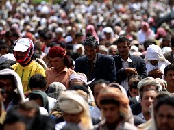 Opositores yemenís durante una protesta. REUTERS  /