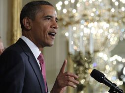 Barack Obama aprovechó su discurso semanal por radio e internet. REUTERS  /