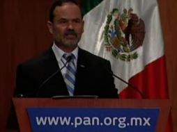 Gustavo Madero hace un llamado a endosar el partido a los ciudadanos. ESPECIAL  /