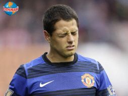 Con un evidente gesto de dolor, Javier Hernández abandonó el partido contra el Stoke. AP  /