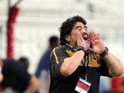 'Dieguito' siempre es foco de las cámaras por su cáracter. AFP  /