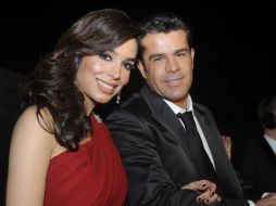 Bibi Gaytán asegura estar cómoda en el reality de TV Azteca, pues además está cobijada por la presencia de su esposo. ESPECIAL  /