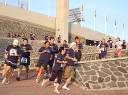 Esta mañana se realizó la carrera de la Sociedad de Ex alumnos de la Facultad de Ingeniería de la UNAM. NOTIMEX  /