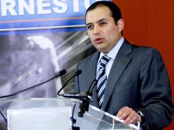 Ernesto Cordero, aspirante a la candidatura presidencial del PAN. EL UNIVERSAL  /