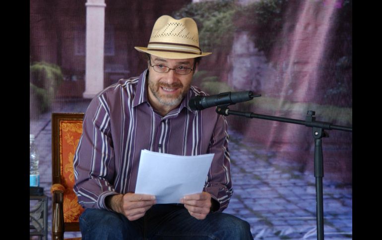 El actor Odiseo Bichir adelantó que su personaje en la cinta sueña con ser escritor pero ha estado incapacitado para hacerlo.NOTIMEX  /