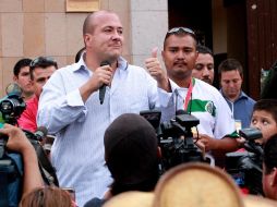 Después de la votación de hoy, Alfaro Ramírez buscará la gubernatura por Jalisco. A. HINOJOSA  /
