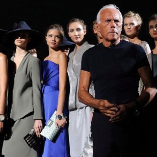 Giorgio Armani lleva el ''minimalismo'' a la pasarela de Milán
