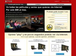 Netflix dijo que tendrá el derecho de transmitir en su servicio de televisión de paga cintas de estreno. ESPECIAL  /