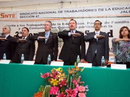 La Sección 47 del Sindicato Nacional de Trabajadores de la Educación (SNTE). A. MADERA.  /