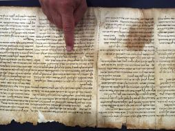 El Museo de Israel presentó ayer con Google el proyecto de digitalización de los rollos. EFE  /