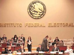 Los partidos políticos buscarán designar a los integrantes faltantes del Consejo General del IFE. EL UNIVERSAL  /