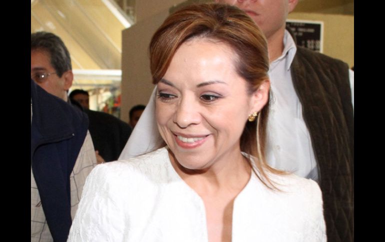 La aspirante a la candidatura presidencial del Partido Acción Nacional (PAN), Josefina Vázquez Mota. ARCHIVO  /
