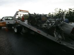 Las víctimas viajaban en una camioneta Nissan, con placas JD-17408. O RUVALCABA  /