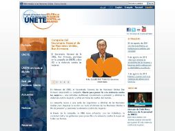 El Secretario General de la ONU, Ban Ki-moon, participa en la campaña de ÚNETE y dice NO a la violencia contra las mujeres. ESPECIAL  /