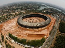 El coliseo Mineirinho visto desde arriba. REUTERS  /