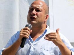 El presidente municipal de Tlajomulco de Zúñiga, Enrique Alfaro. A. HINOJOSA  /