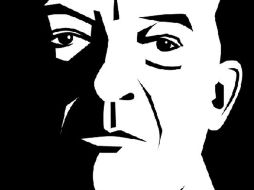 A Sheridan no le gusta que le tomen fortografías. Esta es una representación de él realizada a mano por Lorena Howard. ESPECIAL  /