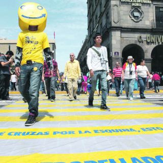 Realizan campaña de educación vial