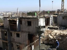 Imagen de las viviendas en construcción en la zona del sur de Jerusalén. EFE  /