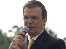 El jefe de gobierno del Distrito Federal, Marcelo Ebrard. ARCHIVO  /
