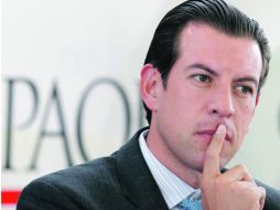 Miguel Castro, alcalde de Tlaquepaque, cuestiona el aumento del monto destinado para la adquisición de las videocámaras.  /