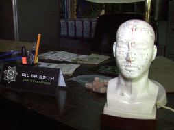 La muestra tiene replicas de laboratorios con la más alta tecnología forense como los de la serie de televisión. EFE  /