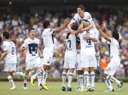 Pumas gana con un único gol. EFE  /