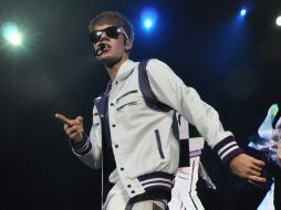 Justin fue la sensación en la Arena Monterrey el viernes por la noche, en el primero de los conciertos que ofreció en México. NOTIMEX  /