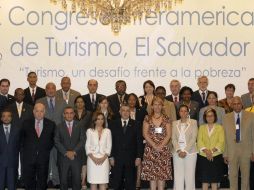El foro de cooperación fue precedido hoy de una reunión interna de los miembros del Consejo Centroamericano de Turismo. EFE  /