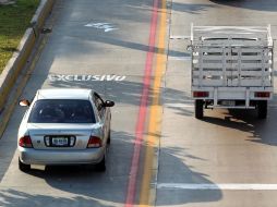 Los agentes de tránsito podrían aplicar la sanción por circular en los carriles panamericanos.  /