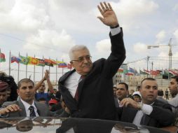 El presidente de la ANP ha dicho que no negociará con Israel hasta que no detenga la construcción en territorio ocupado. EFE  /