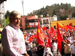 Oficializa la conformación del Movimiento Regeneración Nacional (MORENA). ARCHIVO  /