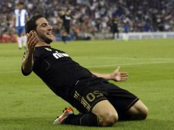 Tres veces anotó para su equipo Gonzalo Higuaín, una de ellas para cerrar la victoria. REUTERS  /