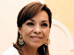 La precandidata panista durante la visita en la ciudad de Mexicali. EL UNIVERSAL  /