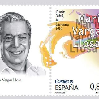 El sello postal de Mario Vargas Llosa viaja desde España al resto del mundo