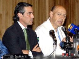 Michel Bauer durante una conferencia de prensa. ARCHIVO  /