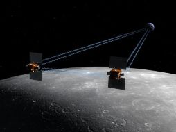 La misión la componen dos sondas gemelas que proporcionarán imágenes en rayos X de la corteza y el núcleo de la Luna. ESPECIAL.  /
