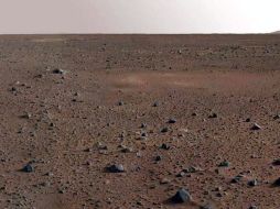 Terreno marciano recorrido por SPIRIT en el 2004.  /