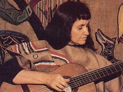 Violeta Parra (1917-1967), quien el martes habría cumplido 94 años. ESPECIAL.  /