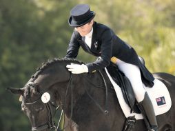 Jessica MacTaggart será la primera competidora de ecuestre que represente a Islas Caimán en los Juegos Panamericanos. MEXSPORT  /