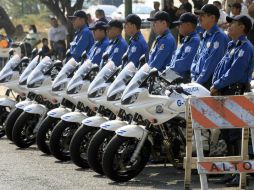 El grupo de policías recibe una amplia capacitación en el tema. ARCHIVO  /